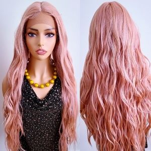 LACE WIG PINK GOLD